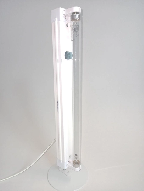 Облучатель бактерицидный Kvartsiko ОББ-15 ЭМ ЛЮКС МП (на металлической подставке) с лампой PHILIPS - изображение 1
