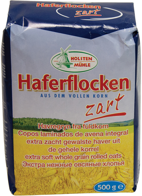Упаковка овсяных хлопьев Bruggen Haferflocken zart 500 г х 20 шт ...