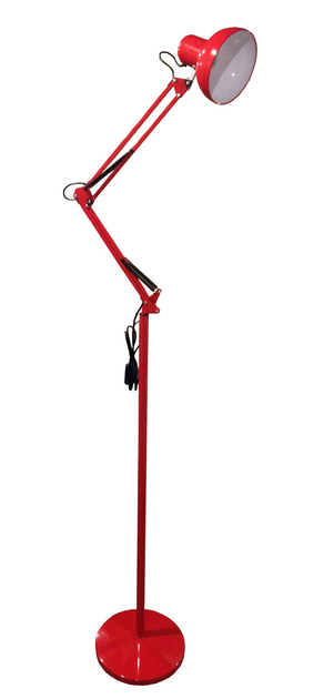 Напольная лампа-торшер LUMANO LOFT-LUCIANO 60W E27 красный – фото ...