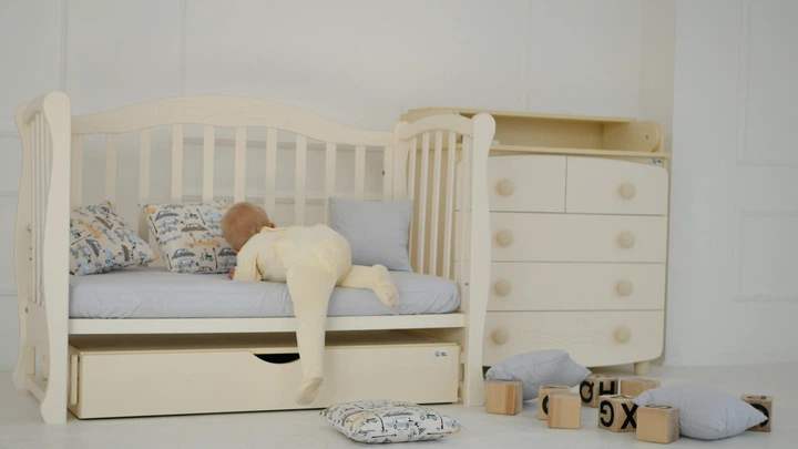 Дитяче ліжечко Baby Dream Prestige 5 ваніль - Фото 3 Дитяче ліжечко Baby Dream Prestige 5 ваніль - зображення 3