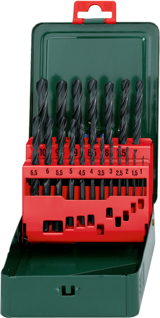 Набор сверл HSS-R Metabo TWiST 19 шт (627151000) – фото, отзывы ...
