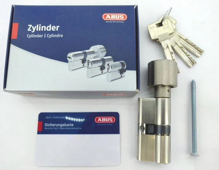 Цилиндр Abus Bravus 3000 Compact 60 мм (30х30T) ключ/тумблер - изображение 5