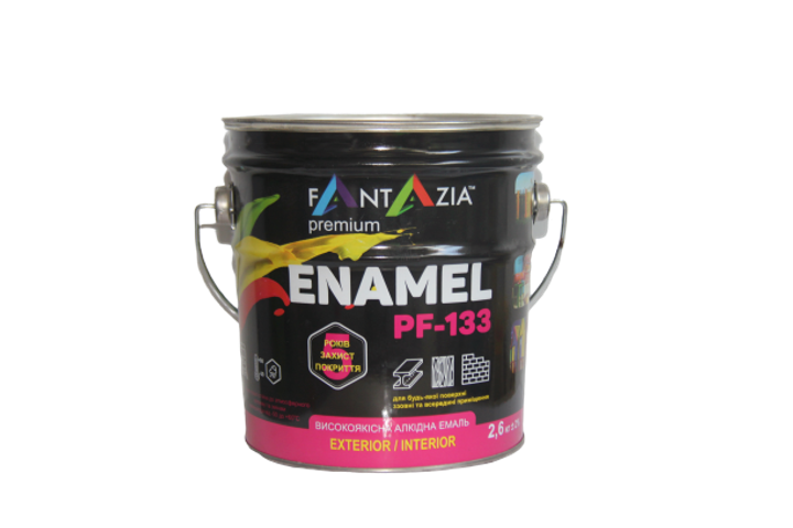 Емаль ПФ-133 Fantazia 2,6 кг зелена - зображення 1