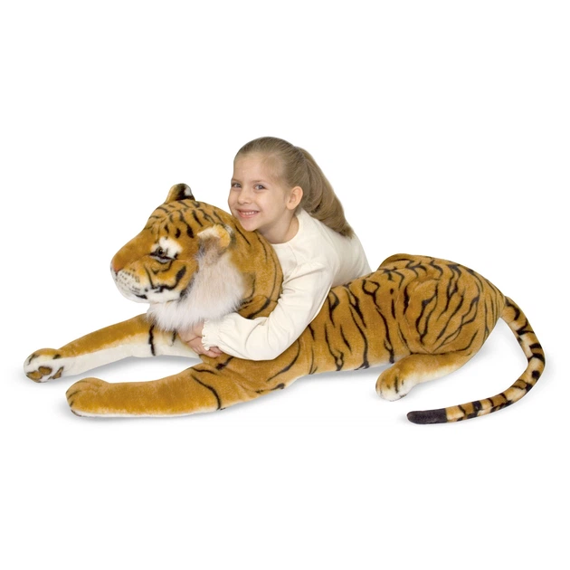 Гигантский плюшевый тигр 180см Melissa & Doug (MD12103) - Фото 3 Гигантский плюшевый тигр 180см Melissa & Doug (MD12103) - изображение 3
