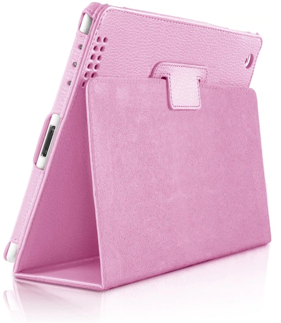 Чохол книжка NiftyLeather для iPad 2/3/4 Pink (11912) - Фото 2 Чохол книжка NiftyLeather для iPad 2/3/4 Pink (11912) - зображення 2