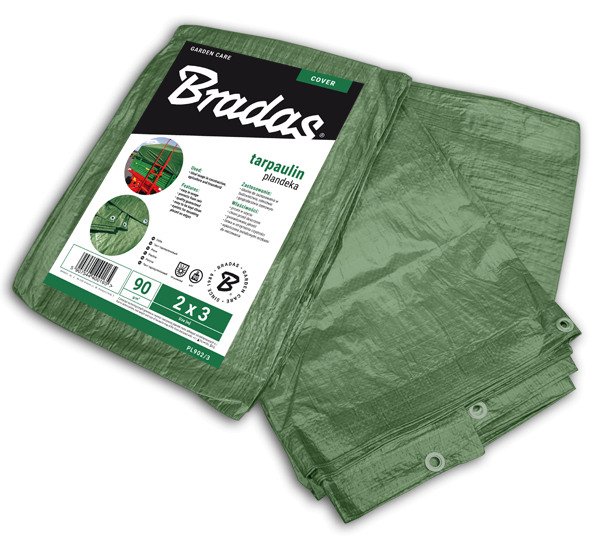 Тент посилений GREEN 90 г/м² 8х12м Bradas - Фото 1 Тент посилений GREEN 90 г/м² 8х12м Bradas - зображення 1