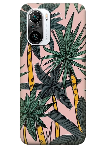 Силиконовый чехол ПринтОК для Xiaomi Mi 11X Pro - Пальмы - Фото 1 Силиконовый чехол ПринтОК для Xiaomi Mi 11X Pro - Пальмы - изображение 1
