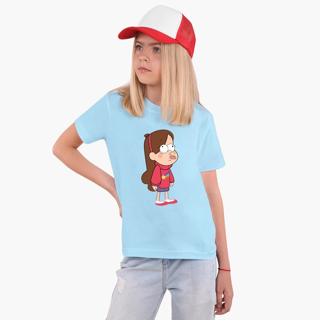 Дитяча футболка Гравіті Фолз Мейбл Пайнс (Gravity Falls Mabel Pines) (25186-2625) 146-152 см Бавовна Блакитний - зображення 3