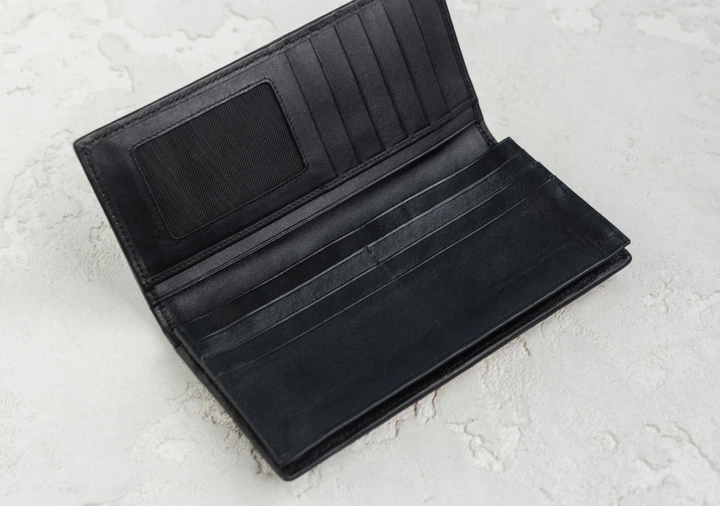 Кошелек из кожи питона Ekzotic Leather Бежевый (snw 48) - изображение 3