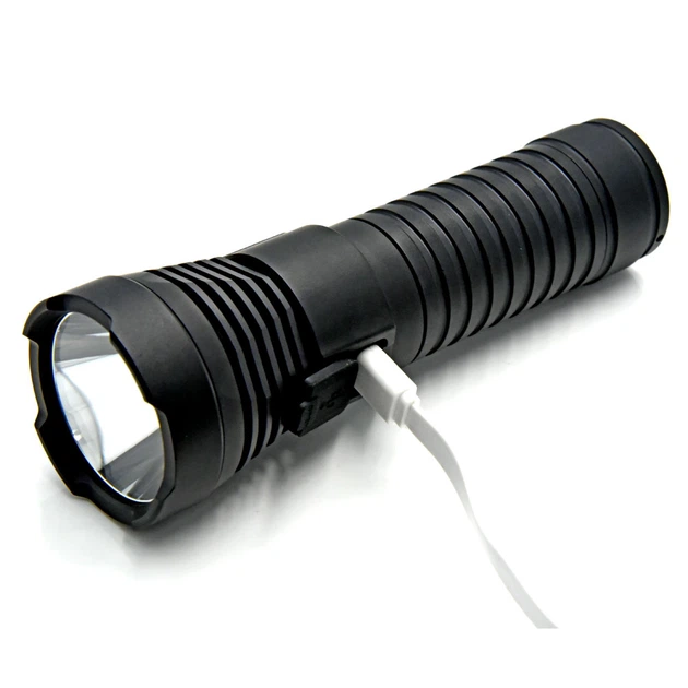 Ліхтарик ручний Soshine TC16 USB, IPX6, 26650/18650, 1100Lm, LED XMK T6 White, алюміній, micro-USB, 5 режимів, LED, Box - Фото 4 Ліхтарик ручний Soshine TC16 USB, IPX6, 26650/18650, 1100Lm, LED XMK T6 White, алюміній, micro-USB, 5 режимів, LED, Box - зображення 4