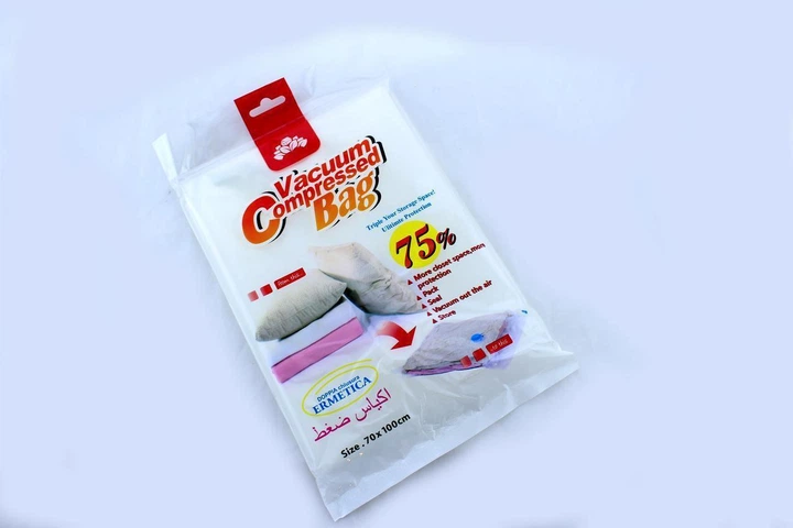 5шт Вакуумные пакеты для хранения одежды XIFU 70*100 - изображение 2