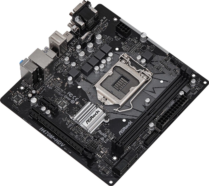 Płyta główna ASRock H470M-HDV (s1200, Intel H470, PCI-Ex16) - obraz 2