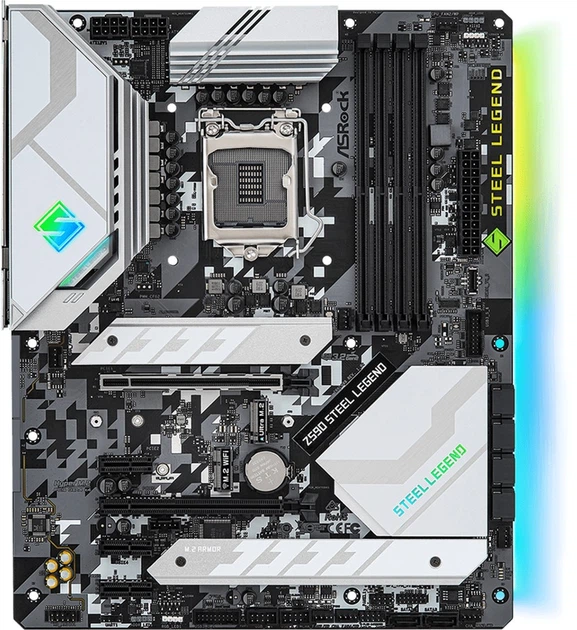 Материнская плата ASRock Z590 Steel Legend (s1200, Intel Z590, PCI