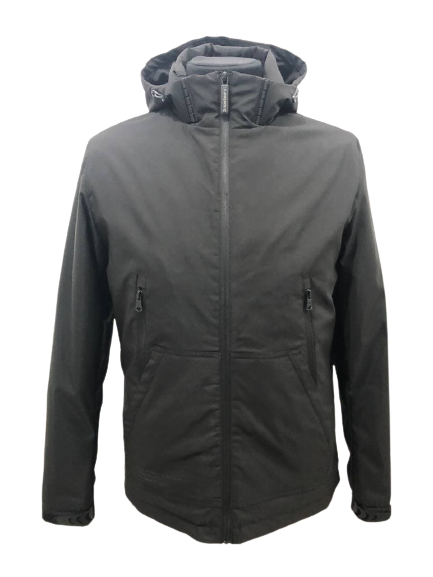 Куртка мужская демисезонная SNOWBEARS SB-21189 чёрная 46 - Фото 1 Куртка мужская демисезонная SNOWBEARS SB-21189 чёрная 46 - изображение 1
