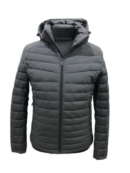 Куртка мужская демисезонная SNOWBEARS SB-21183 темно-серая 48 - Фото 2 Куртка мужская демисезонная SNOWBEARS SB-21183 темно-серая 48 - изображение 2