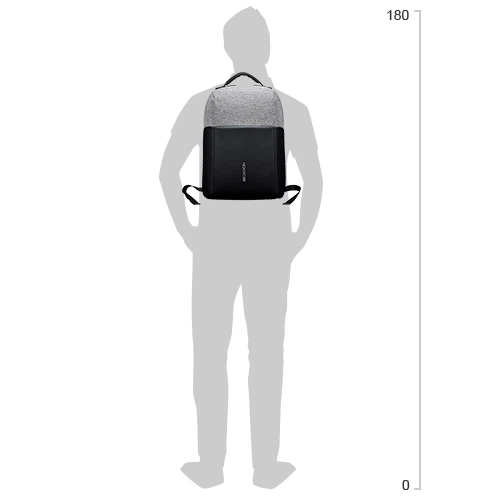 Рюкзак для ноутбука Canyon 15.6" Black/Grey (CNS-CBP5BG9) - зображення 5