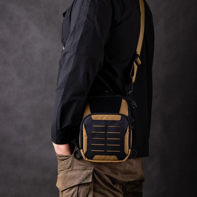 Тактическая сумка-кобура для скрытого ношения Scout Tactical EDC «Tac-box» Cyot-black - изображение 5
