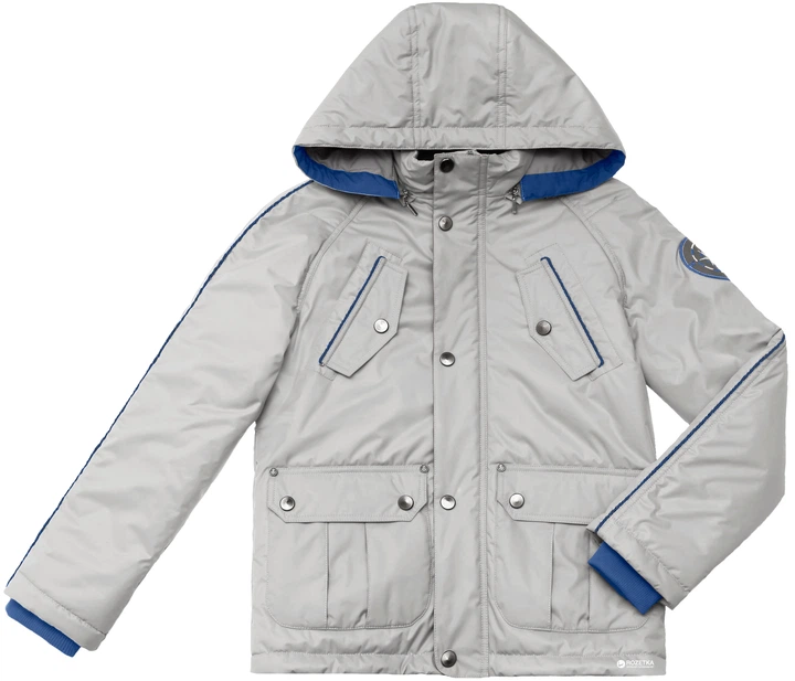 Куртка с кантом Baby Line V75-14 синтепон 122 см Светло-серая ($AD956223) - Фото 1 Куртка с кантом Baby Line V75-14 синтепон 122 см Светло-серая ($AD956223) - изображение 1