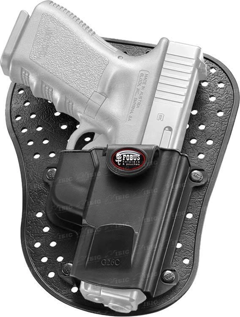 Кобура Fobus для Glock-19,26 внутрішньобрючна black (2370.16.91) - зображення 1