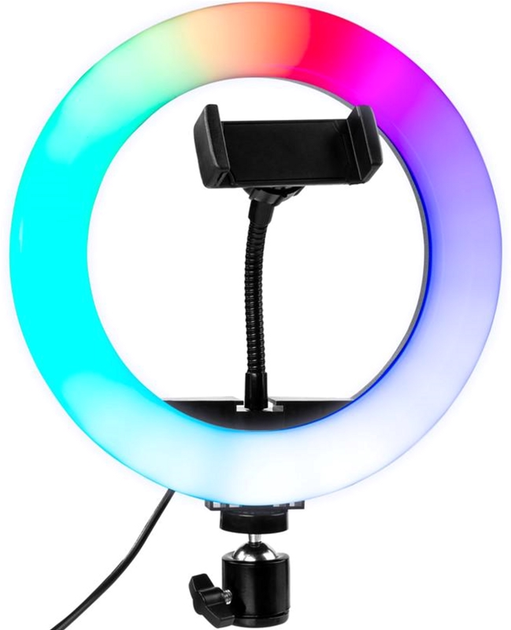 Кільцева LED-лампа Gelius Pro Halo RGB Ring 26 см GP-LR026 (2099900836923) - зображення 7