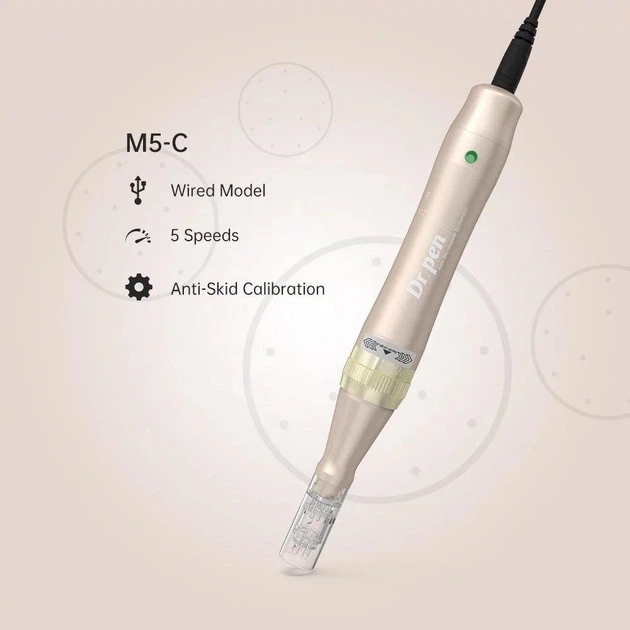 Дермапен (Дермаштамп) Электрический Мезороллер Для Лица Dr.Pen M5 - изображение 3