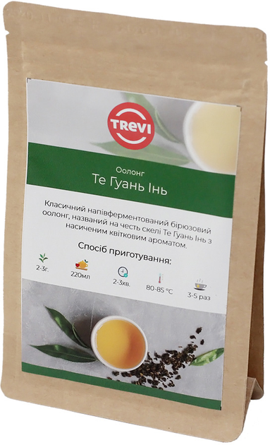 Чай розсипний Trevi Те Гуань Інь 100 г від Rozetka на платформі USKIDKA Акція на Чай розсипний Trevi Те Гуань Інь 100 г від Rozetka