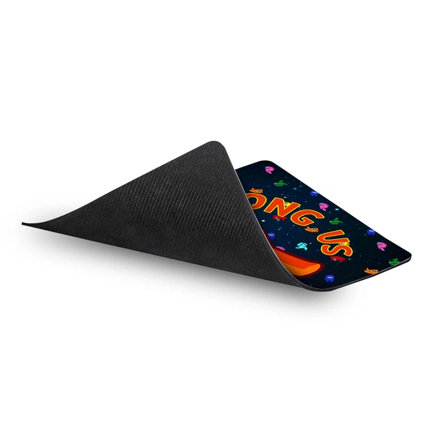 Коврик для мышки Амонг Ас Оранжевый (Among Us Orange) (25108-2408) 22 * 18 см - изображение 3
