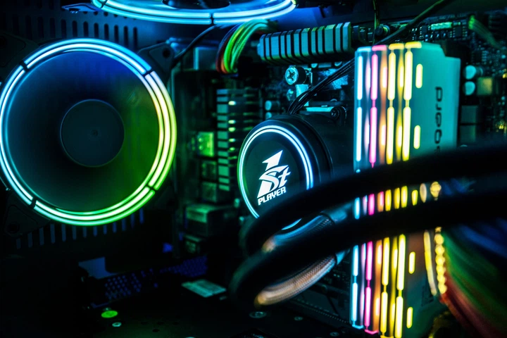Корпус 1STPLAYER SP8-G3 RGB LED Black - изображение 15