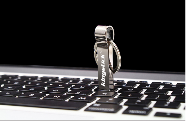 USB Флешка для компьютера 32ГБ Kingstick 32gb металлическая флешка с кольцом - изображение 8