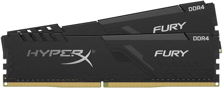 Оперативная память HyperX DDR4-3200 16384MB PC4-25600 (Kit of 2x8192) Fury Black (HX432C16FB3K2/16) - изображение 2