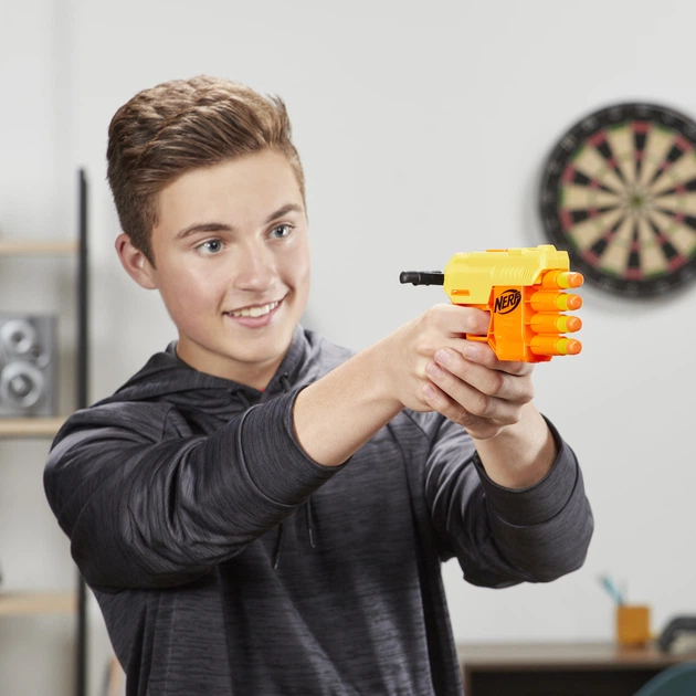 Blaster Hasbro Nerf Alpha Strike Nerf Fang QS-4 (E6973) (5010993624126) - obraz 5