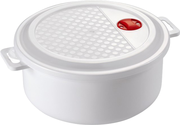 Емкость для микроволновки круглая Heidrun Microwave с ручками 3 л (1906 ...