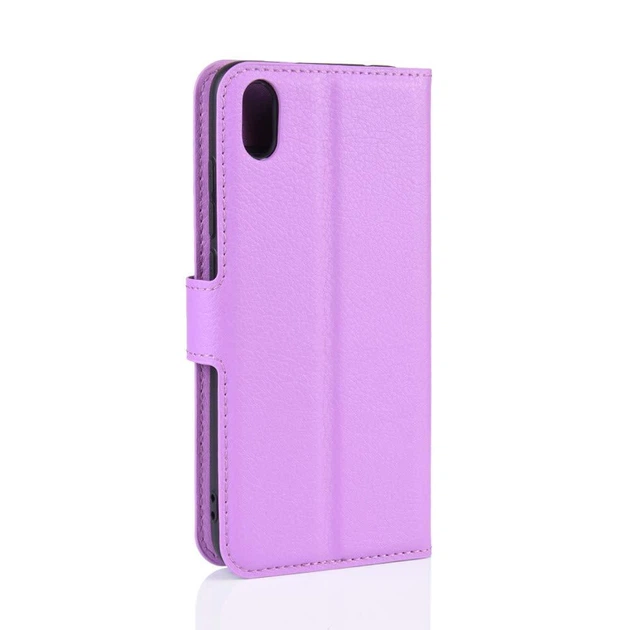 Чехол IETP для Xiaomi Redmi 7A книжка кожа PU сиреневый - изображение 3