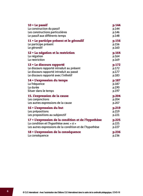 Pratique Grammaire. Livre B1. Corriges-Эвелин Сирежоль, Джованна Темпеста-Рено-(9782090389975) - изображение 6