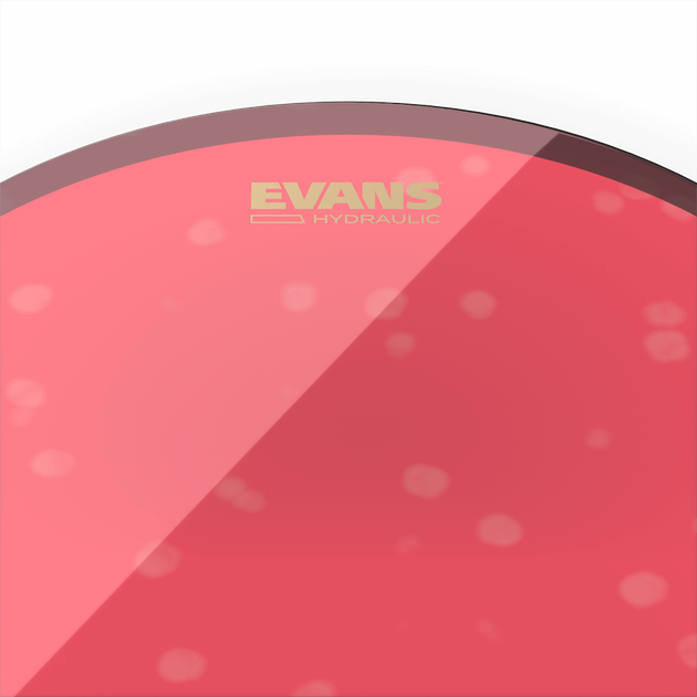 Пластик для ударных EVANS TT13HR 13" HYDRAULIC RED - Фото 2 Пластик для ударных EVANS TT13HR 13" HYDRAULIC RED - изображение 2