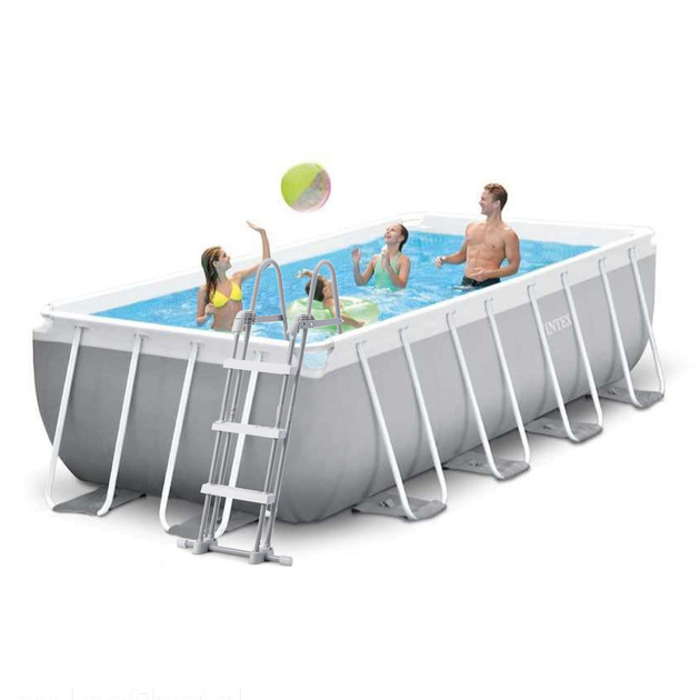 Бассейн каркасный Intex Prism Frame Pool 26790 с лестницей и фильтр ...