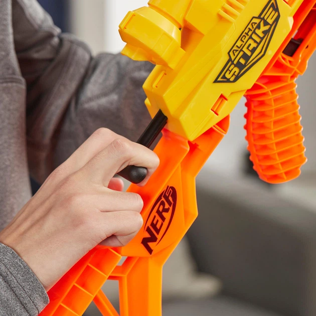 Blaster Hasbro Nerf Wolf Alfa Strike LR-1 (E7567) - Zdjęcie 3 Blaster Hasbro Nerf Wolf Alfa Strike LR-1 (E7567) - obraz 3