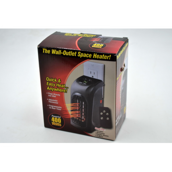 Обогреватель портативный Handy Heater керамический 400 Вт (V 0380) - Фото 9 Обогреватель портативный Handy Heater керамический 400 Вт (V 0380) - изображение 9