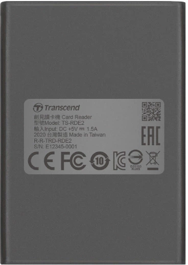 Кардридер Transcend TS-RDE2 CFexpress Type-B USB 3.2 Gen 2x2 Type-C - зображення 4