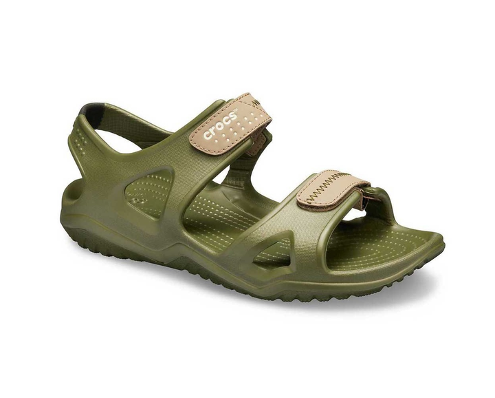 Crocs Men s Swiftwater River Sandal M11 44 28 Army