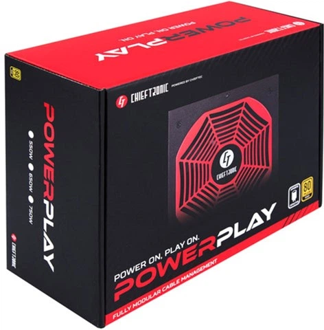 Блок питания Chieftec Chieftronic Powerplay Gold GPU-750FC 750W