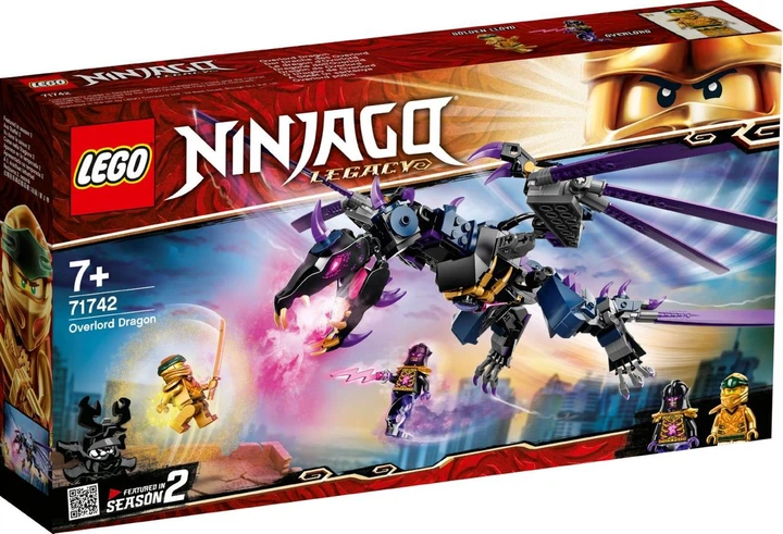 Lego Ninjago Дракон Оверлорда 71742 – игрушки с доставкой от ROZETKA