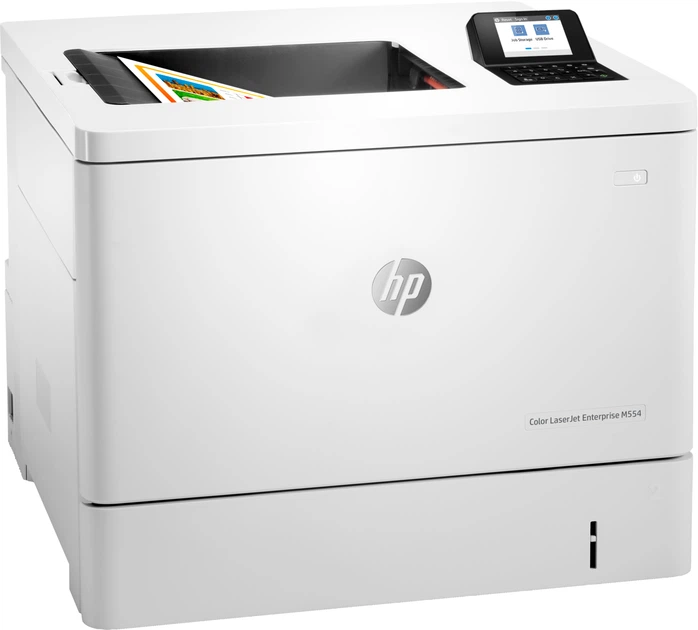 Принтер HP Color LaserJet Enterprise M554dn (7ZU81A) - зображення 3