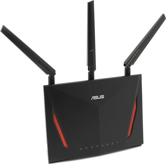 Бездротовий маршрутизатор Asus RT-AC86U (AC2900, 1*Wan, 4*LAN Gigabit, 1*USB3.0, 1*USB2.0, 3 антени) - зображення 2