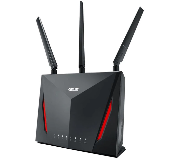 Бездротовий маршрутизатор Asus RT-AC86U (AC2900, 1*Wan, 4*LAN Gigabit, 1*USB3.0, 1*USB2.0, 3 антени) - зображення 3