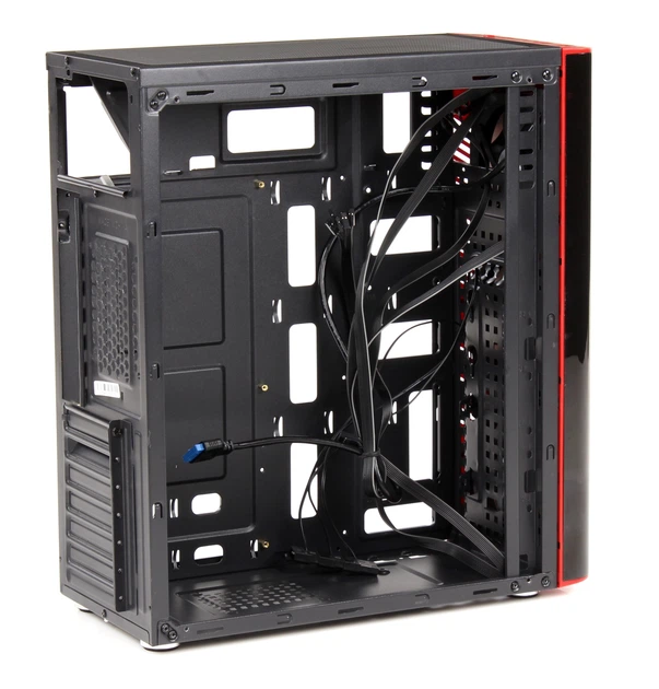 Корпус Frime Vision red led без БП(Vision-U3-3RSRF-WP) - изображение 5