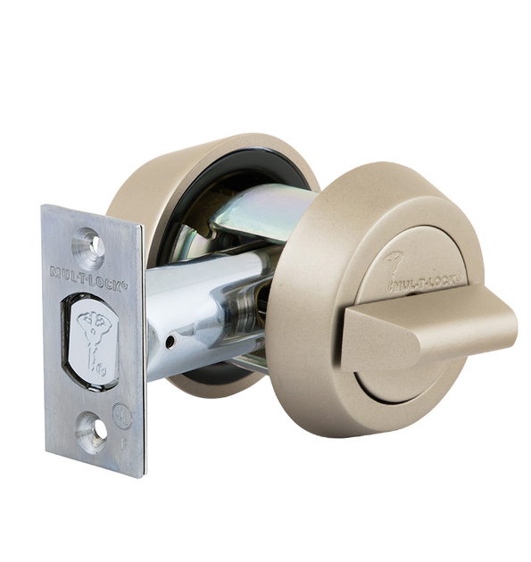 Замок врізний MUL-T-LOCK DEAD BOLT HERCULAR SATIN NICKEL (MTL-51272070) - зображення 2