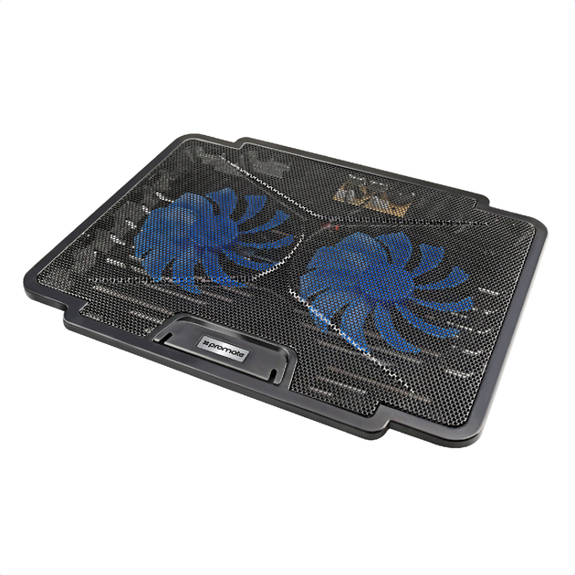 Підставка для охолодження ноутбука Promate AirBase-1 Black (airbase-1.black) - зображення 2