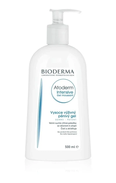 Гель Bioderma Atoderm Intensive поживний пінистий для дуже сухої та чутливої, атопічної шкіри 500 мл - Фото 1 Гель Bioderma Atoderm Intensive поживний пінистий для дуже сухої та чутливої, атопічної шкіри 500 мл - изображение 1