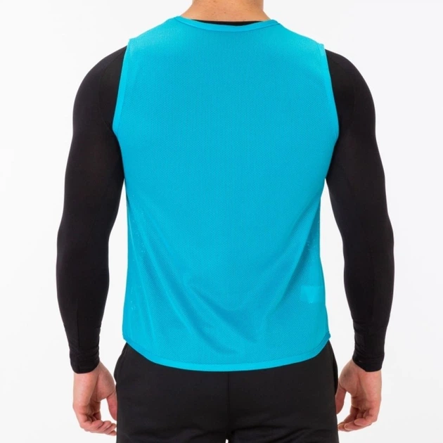 Манишка тренировочная Joma BIBS бирюзовая XS 101686.010 - изображение 5